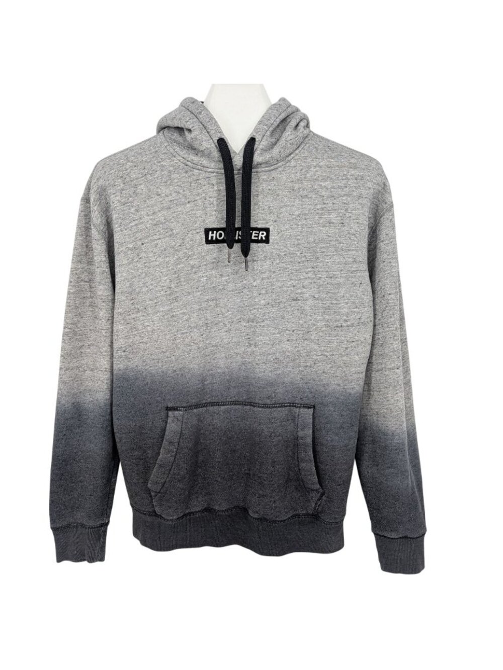 Hollister Ombre Hoodie Pullover Streetwear Skater Athleisure Cozy Logo Y2K Sz M